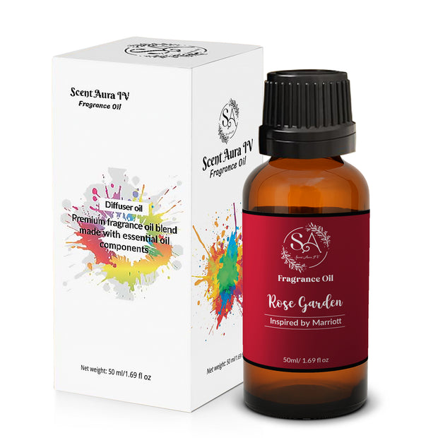 Rose Garden Fragrance Diffuser Oil – Luxury Hotel Scent Inspired by The Marriott Hotel