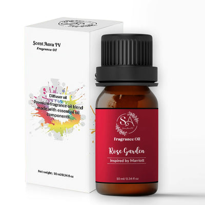 Rose Garden Fragrance Diffuser Oil – Luxury Hotel Scent Inspired by The Marriott Hotel