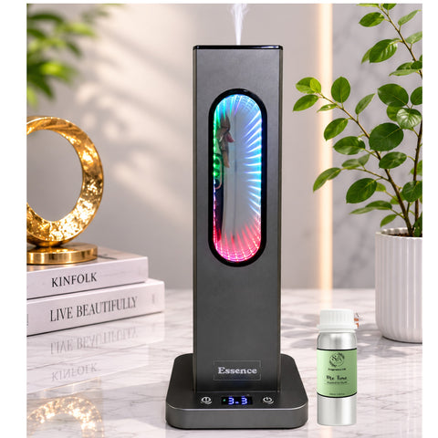 Essence Smart waterless oil Diffuser. With LED light and Bluetooth/App enabled