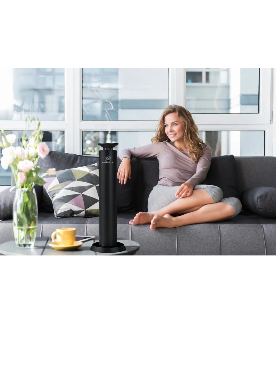 Scent Aura IV Pod2 Smart Waterless Scent Diffuser (Black)